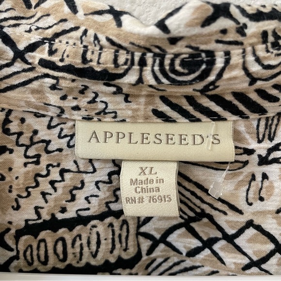 Appleseed’s Aztec blouse tan xl - Picture 3 of 3